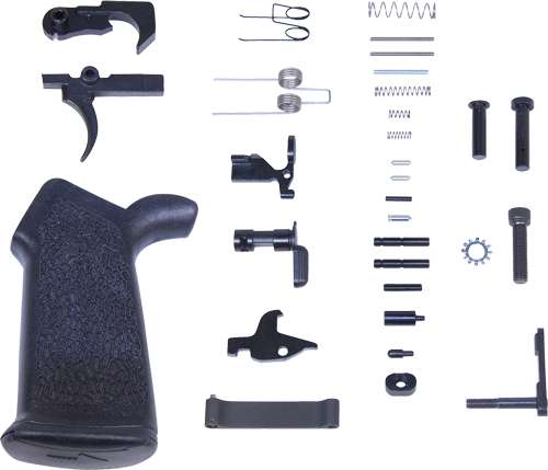 Guntec AR15 Kit with Ergonomic Grip - Complete Lower Parts