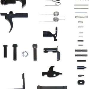 Guntec AR15 Lower Parts Kit - Grip Excluded