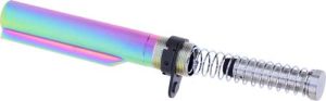 Guntec AR15 Buffer Tube Rainbow PVD Buffer Spring