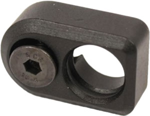 Guntec QD Swivel Adapter Aluminum - KeyMod Black