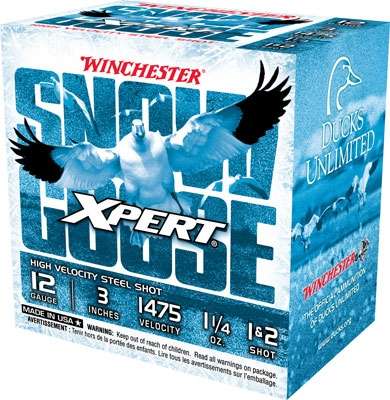 Winchester Snow Goose 12GA 3" Ammo 1-1/4oz #1
