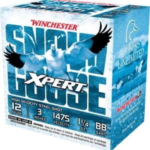 Winchester Snow Goose 12GA 3" Ammo - 1-1/4 oz #BB 25RD