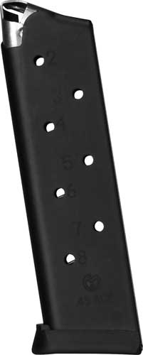 Metalform Magazine 1911 Govt. .45 ACP 8RD Black Removable Base