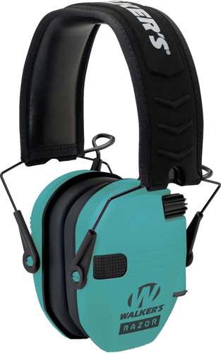 Walkers Muff Electronic Razor - Light Teal, 23dB Noise Reduction