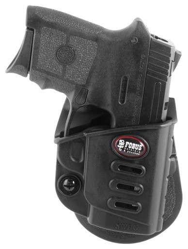 S&W Bodyguard .380 Fobus Holster E2 Paddle - Right-Handed Security