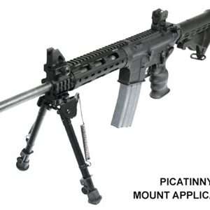 UTG Bipod Tactical Op 8-12.4" Heavy-Duty Metal Construction