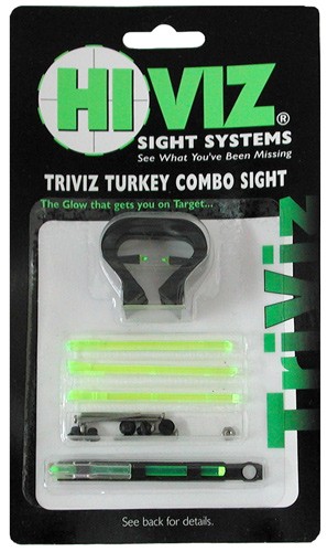 Hiviz Shotgun Deer/Turkey Set for 1/4"-3/8" Vent Ribs
