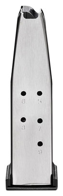 Springfield XD(M) .45 ACP 9-Round Compact Stainless Steel Magazine