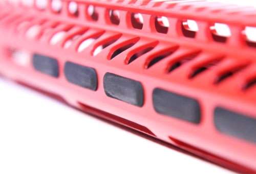 10PK M-LOK Black Rubber Insert Covers for Tactical Rail System