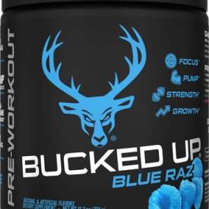 BUCKED UP PRE-WORKOUT BLUE RAZ