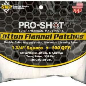 PRO SHOT CLEANING PATCH COTTON