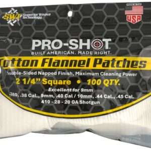 PRO SHOT CLEANING PATCH COTTON