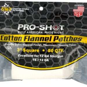 PRO SHOT CLEANING PATCH COTTON