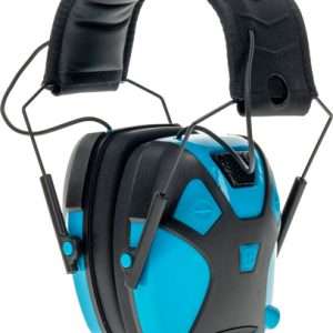 CALDWELL E-MAX PRO YOUTH ELECTRONIC EARMUFF NEON BLUE!
