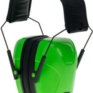 CALDWELL YOUTH PASSIVE EARMUFF NEON GREEN