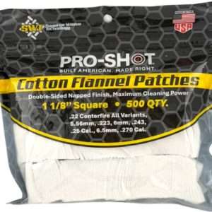 PRO SHOT CLEANING PATCH COTTON