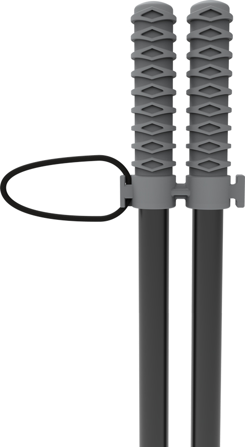 BOG DEADSHOT COMPACT SITTING BIPOD 25"-39" ALUMINUM LEGS - Image 2