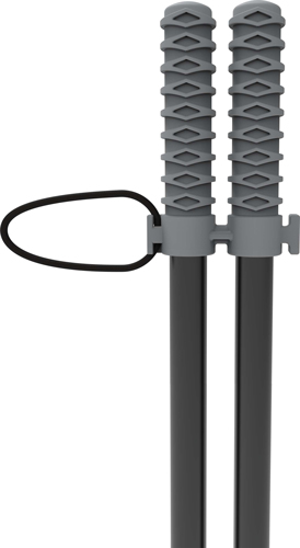 BOG DEADSHOT COMPACT STANDING BIPOD 40"-72" ALUMINUM LEGS - Image 2