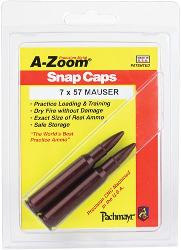 A-ZOOM METAL SNAP CAP 7X57 MAUSER 2-PACK - Image 2