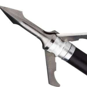 GRIM REAPER BROADHEAD FATAL STEEL 3-BLADE 100GR 1 1/4" CUT