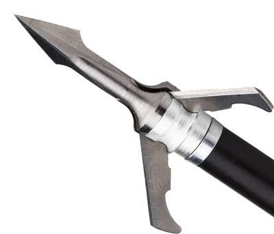 GRIM REAPER BROADHEAD FATAL STEEL 3-BLADE 100GR 1 1/4" CUT