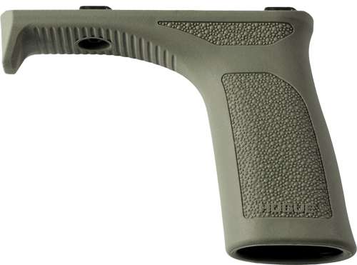 HOGUE AR-15 OVERMOLDED M-LOK HYBRID FOREND GRIP POLY OD GRN