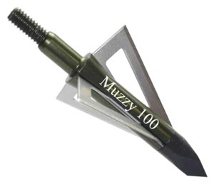 MUZZY BROADHEAD STANDARD 3-BLADE 100GR 1 3/16" CUT 6PK