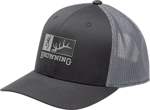 BROWNING CAP ELK RIDGE 110MESH BACK REC PATCH BLACK/GRAY - Image 2