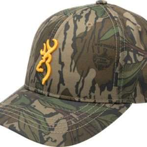BROWNING CAP DURAWAX CAMO MO GREENLEAF BUCKMARK OSFM*