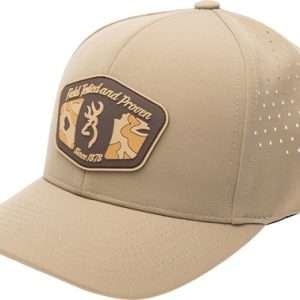 BROWNING CAP DUCK RIVER DIECUT MESH PANELS VINTAGE TAN OSFM*