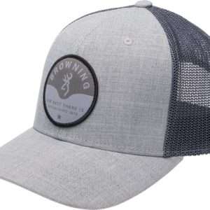 BROWNING CAP COOLEY SNAP BACK HEATHER GRAY OSFM*