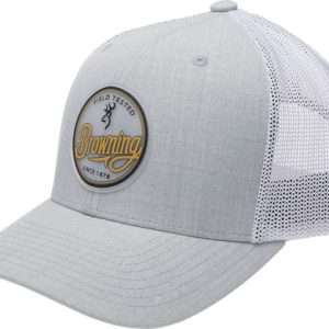BROWNING CAP OBJECTIVE MESH SNAPBACK HEATHER GRAY OSFM*