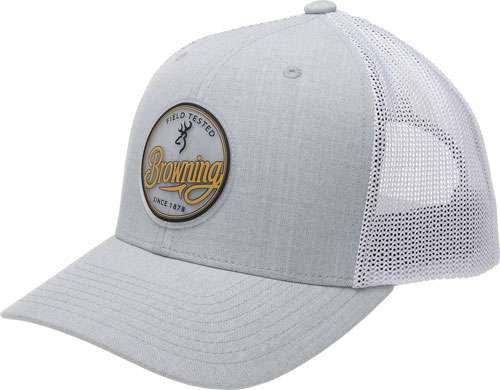 BROWNING CAP OBJECTIVE MESH SNAPBACK HEATHER GRAY OSFM*