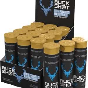 BUCKED UP 2OZ ENERGY SHOTS BLUE RAZ 2-12 PACKS