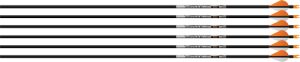 EASTON AXIS 5MM SPT 400 W/HO 6-PACK W/ 2" BLAZER VANES