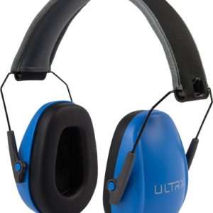 ULTRX SLIM PROFILE EARMUFF YOUTH/LADIES BLUE