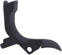WILSON GRIP SAFETY FOR 1911 GOV'T BEAVERTAIL MATTE BLUED
