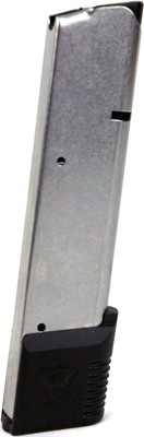 WILSON MAGAZINE 1911 45ACP 10RD EXT. SS POLYMER PAD