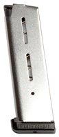 WILSON MAGAZINE 1911 45ACP 8RD W/STD PAD STAINLESS