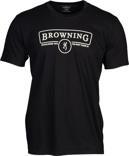BROWNING SS T-SHIRT CONTOUR BLACK XLARGE - Image 2