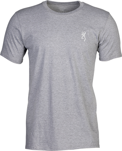 BROWNING SS T-SHIRT BROWNING LEGACY FLAG HTHR GRAY LARGE - Image 2