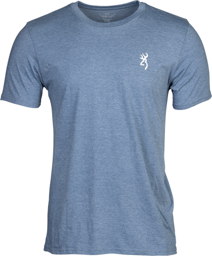 BROWNING SS T-SHIRT HUNT TOUGH BLUE XXLARGE - Image 2