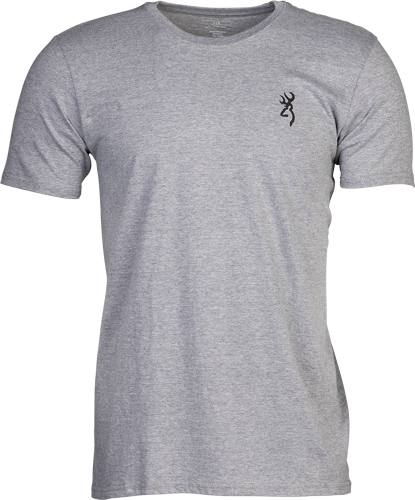 BROWNING SS T-SHIRT HUNT TOUGH HEATHER GRAY XXLARGE - Image 2