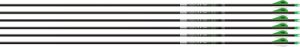 EASTON AXIS 5MM 300 W/ HALFOUT 6-PACK W/ 2" BLAZER VANES