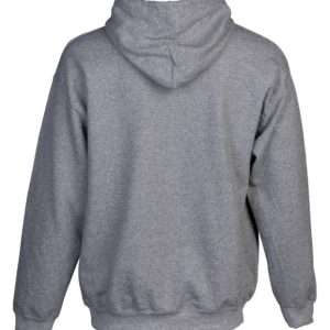 BROWNING HOODIE BRANDED BUCK MARK HEATHER GRAY LARGE