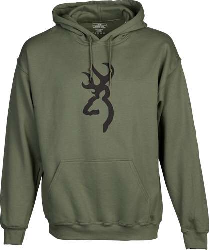 BROWNING HOODIE BACKFENCE BROWNING ARMS GREEN XXLARGE
