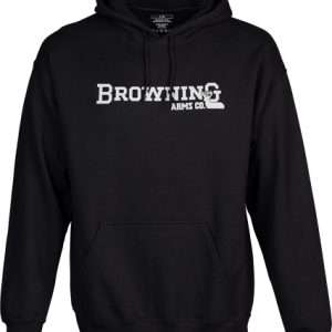 BROWNING HOODIE BACKFENCE BROWNING ARMS BLACK LARGE