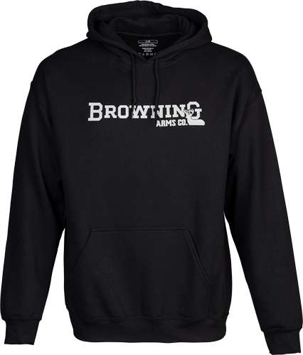 BROWNING HOODIE BACKFENCE BROWNING ARMS BLACK XXLARGE