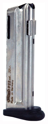 WALTHER MAGAZINE P22Q 22LR 10RD WITH FINGER REST