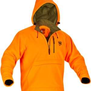 ARCTIC SHIELD BARRICADE FLEECE PULLOVER BLAZE ORANGE LARGE